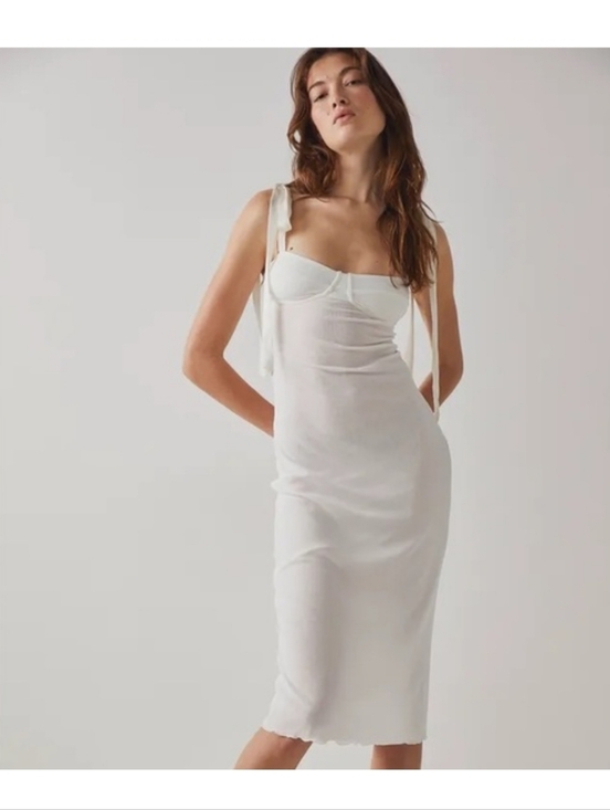 Free People Dresses & Skirts - FREE PEOPLE GOT GLAM MESH SLIP DRESS